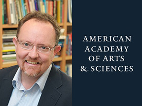 Professor Steven Wilkinson and icon for the American Academy of Arts and Sciences