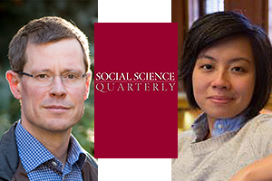 Professor Gregory Huber and Graduate Student Jennifer Wu